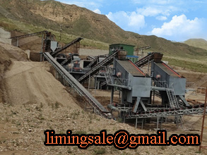ore mining and screen plant